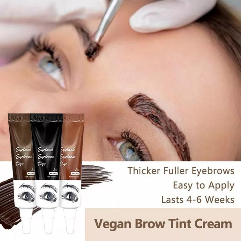 15 Minute Fast Henna Eyelash Eyebrow Dye Tint Professional Tint Easy