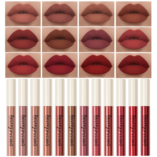 2023 New Lipgloss Makeup Liquid Lipstick Cosmetics Matte Long Lasting