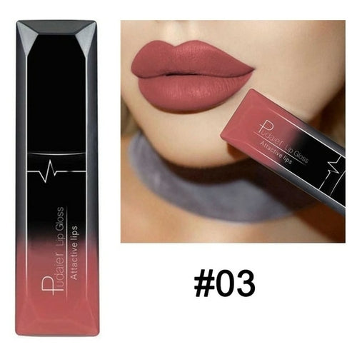 Matte Liquid Lipstick Waterproof Long Lasting Lip Gloss Tint Sexy