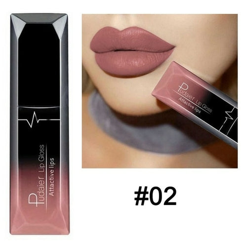 Matte Liquid Lipstick Waterproof Long Lasting Lip Gloss Tint Sexy