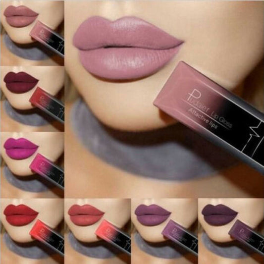 Matte Liquid Lipstick Waterproof Long Lasting Lip Gloss Tint Sexy