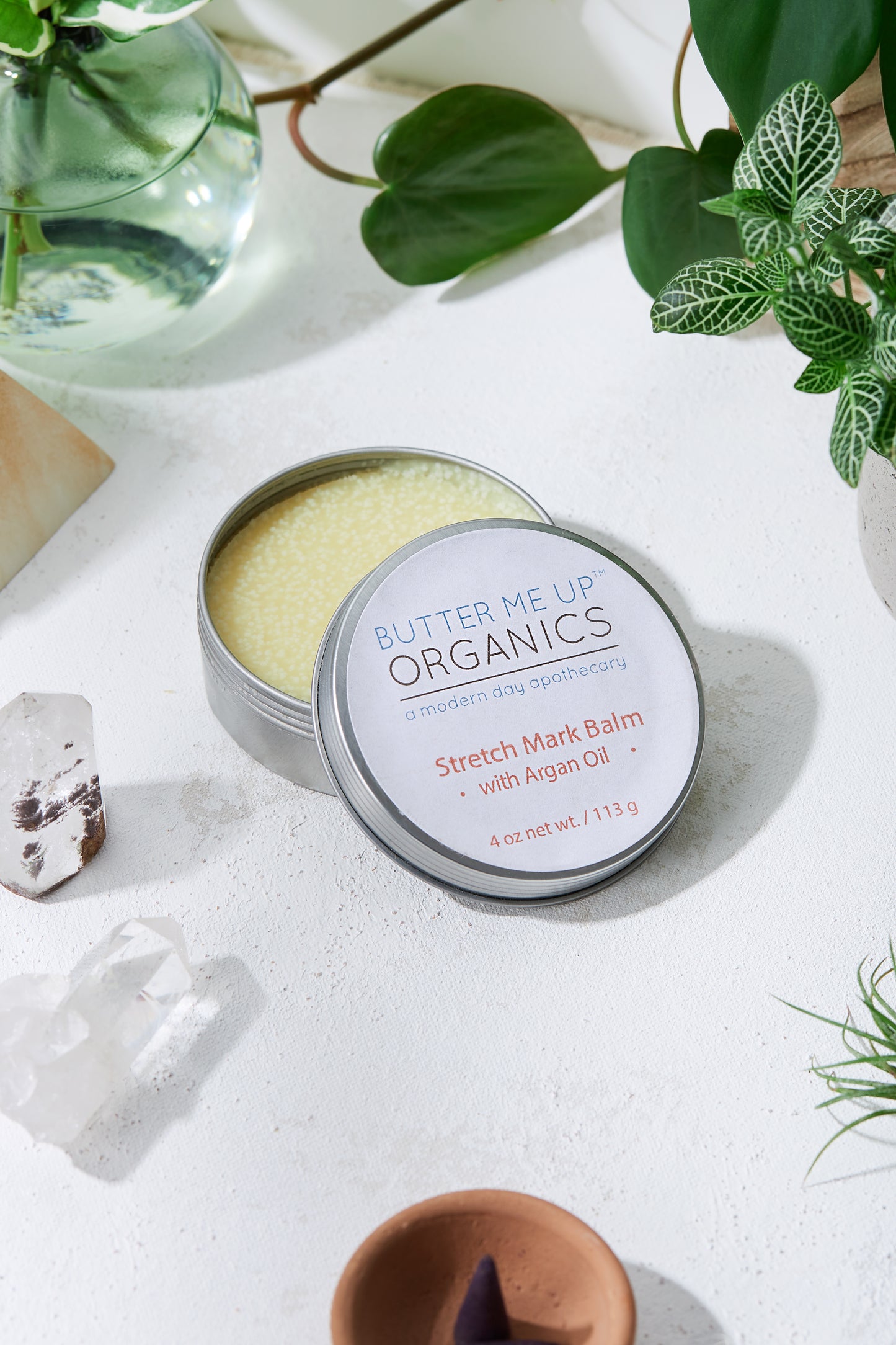 Organic Stretch Mark Body Butter with Argan Oil